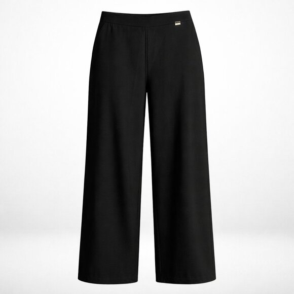 Anne Klein Pants - Anne Klein Wide Leg Black Dress Pants M